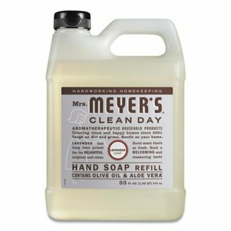 SC JOHNSON Mrs.Meyers, CLEAN DAY LIQUID HAND SOAP, LAVENDER, 33 OZ, 6PK 651318